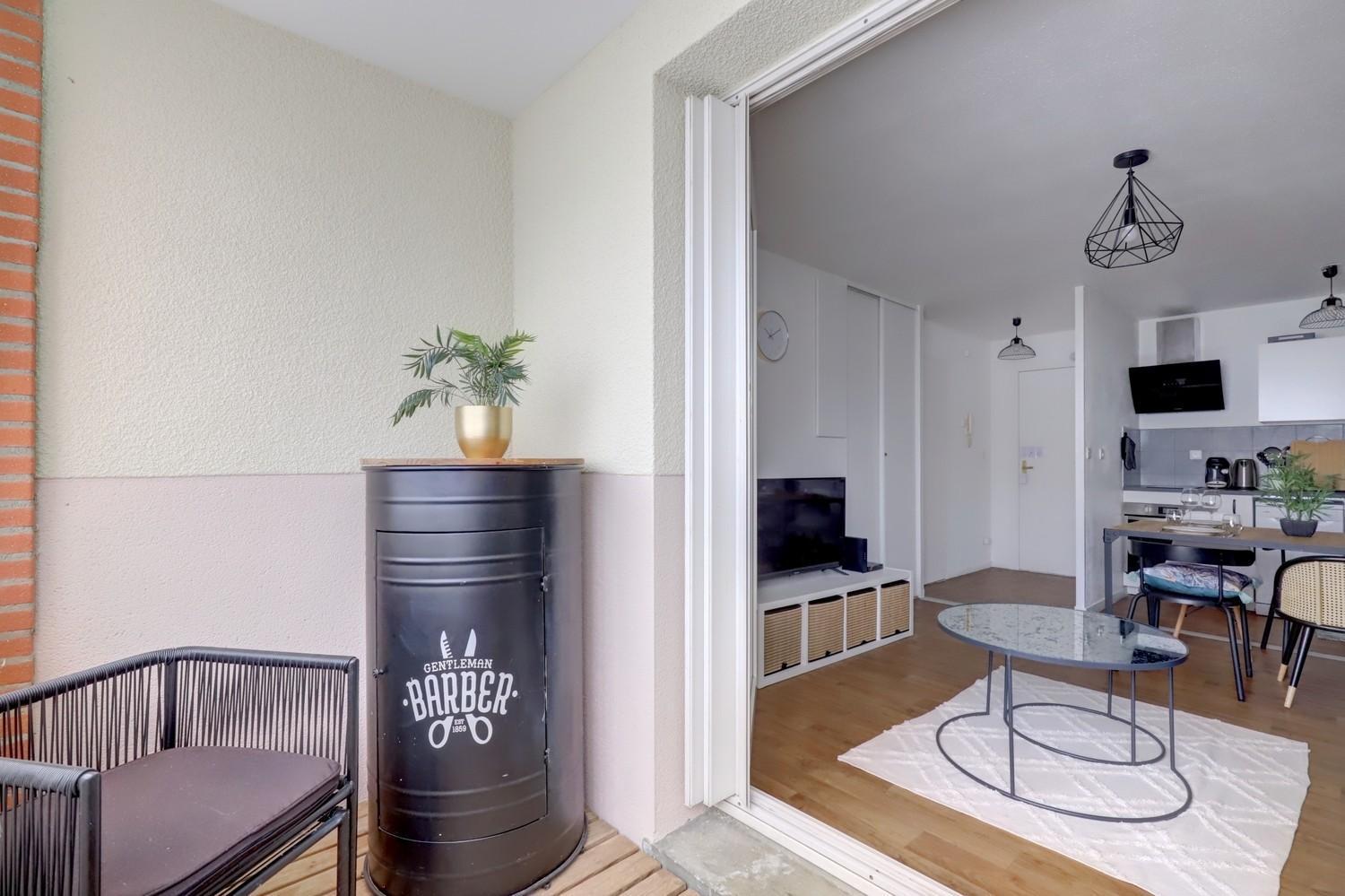 Le Sahel ~ Parking ~ Patio Appartement Toulouse Buitenkant foto